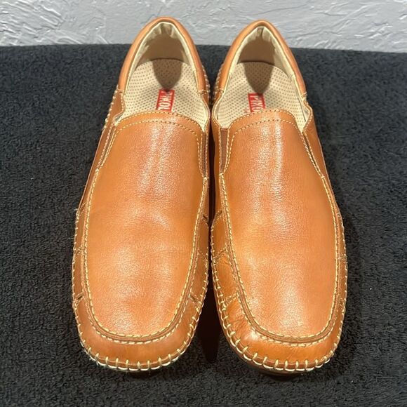 🔥 PIKOLINOS  Moccasin Driving Loafer Leather Slip On Shoe Men Sz 45 (11.5-12 US - Picture 4 of 13